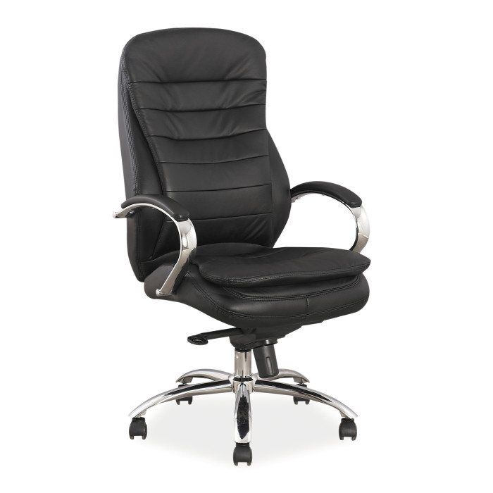 Silla de oficina SOC0012 (Cuero natural)